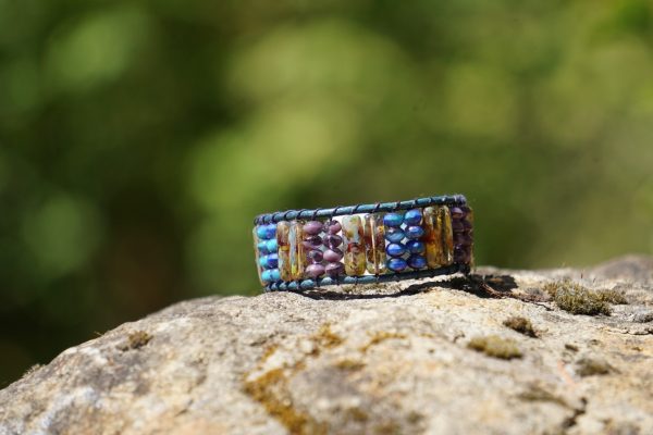 Beige Button Bracelet - Image 2