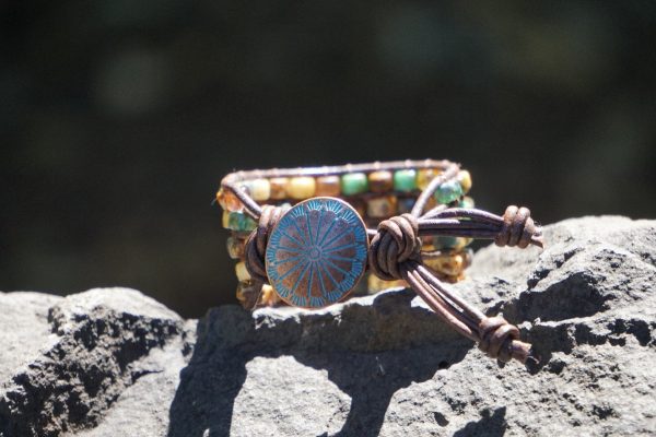 Metal Button Bracelet - Image 2