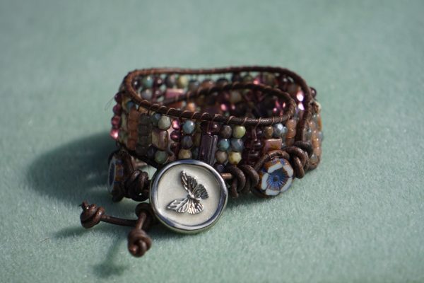 Whimsical Wings – Butterfly Bead Bracelet