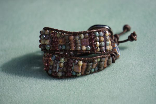 Whimsical Wings – Butterfly Bead Bracelet - Image 2